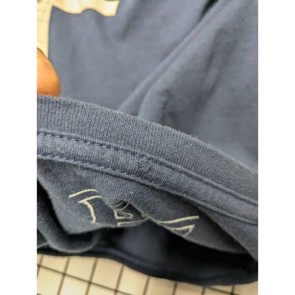 Y2K Rock Revival Graphic T Shirt Size Men L Gold Logo Grunge Streetwear USA Made - Picture 3 of 10